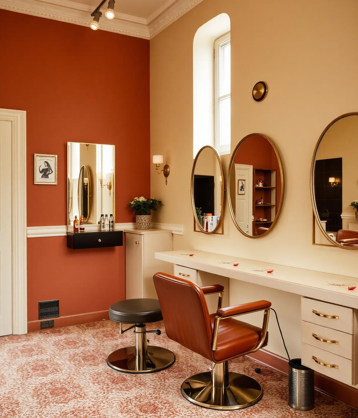 Interno del salone Rosé